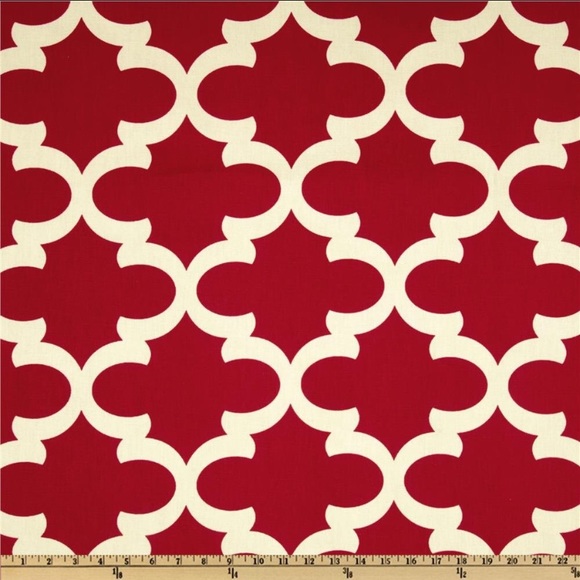 For Your Love of Dogs Red Moroccan Dog Bed Cover - Picture 3 of 3